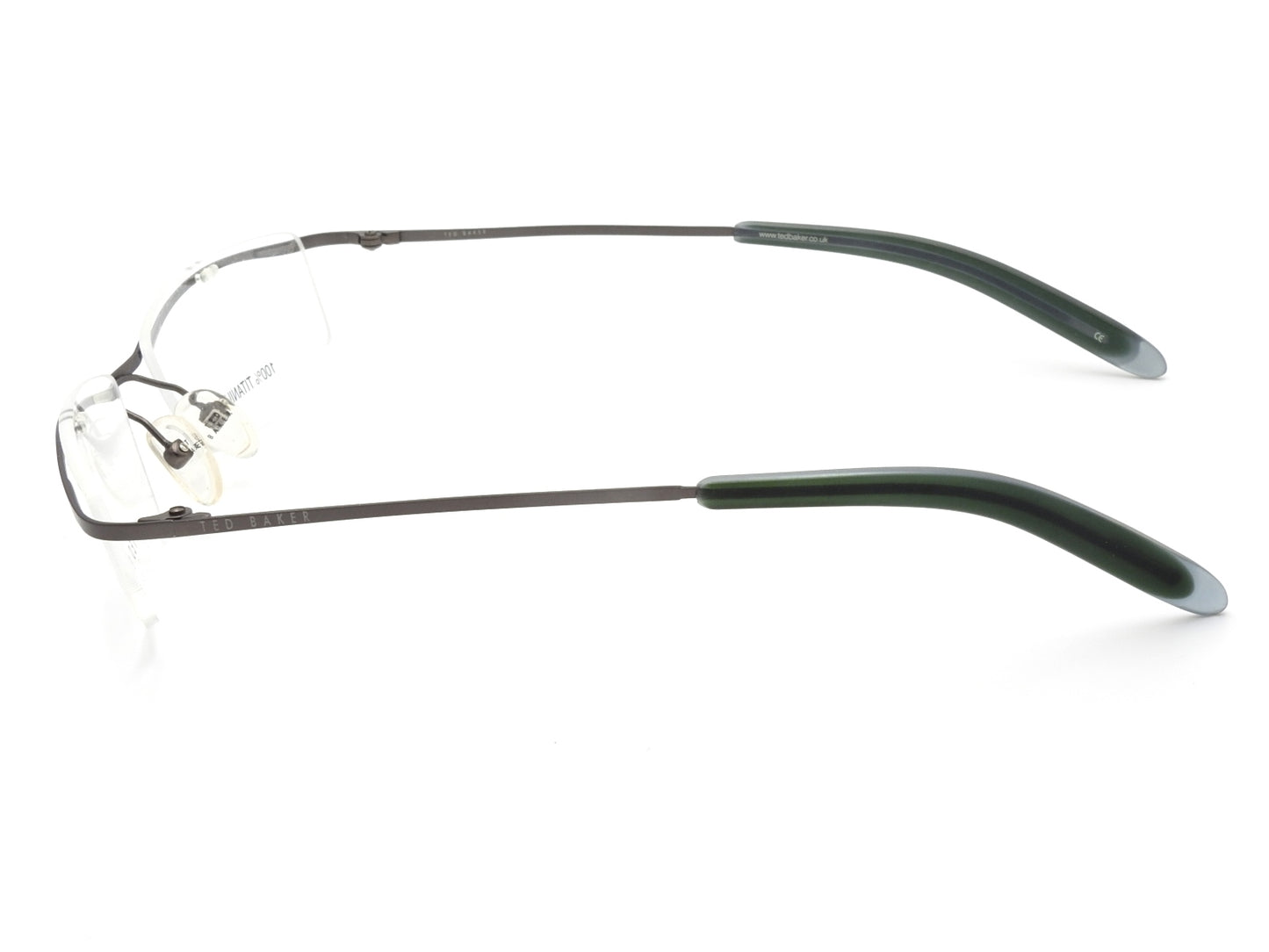 Men's Titanium Eyeglass Frames Ted Baker Austin 7015 958 (Exhibition) 